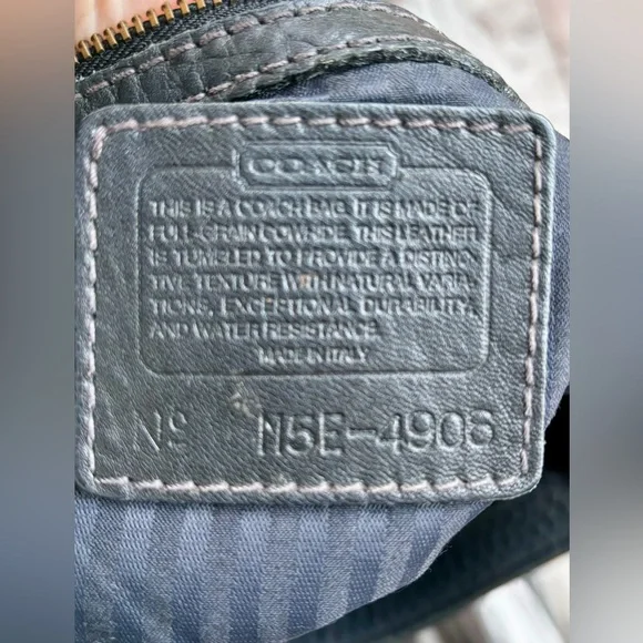 Vintage COACH large bucket/tote bag - Picture 4 of 7